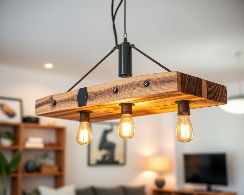 DIY lighting fixture
