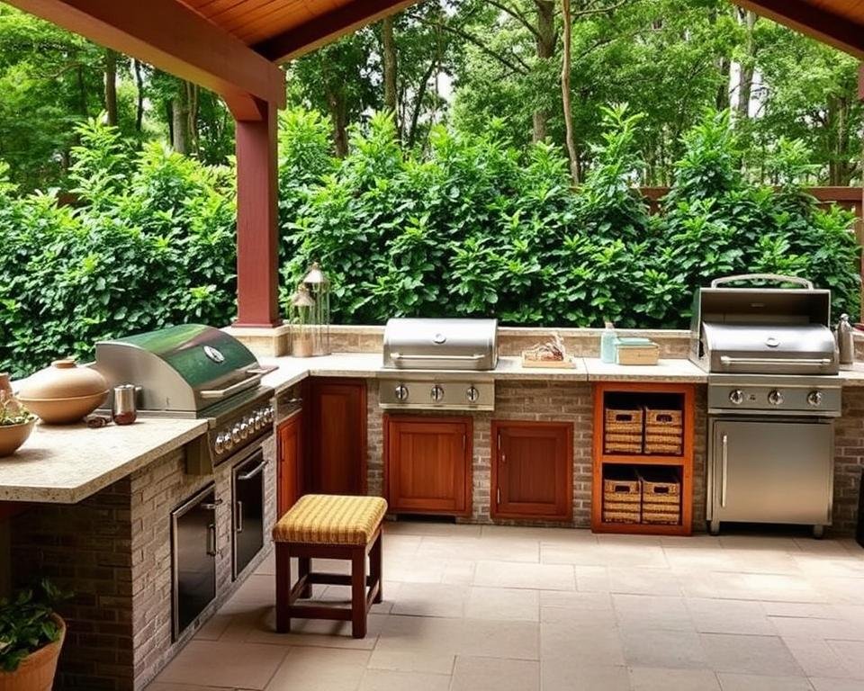 Outdoor kitchens budget considerations