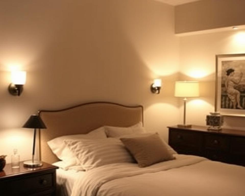 bedroom lighting
