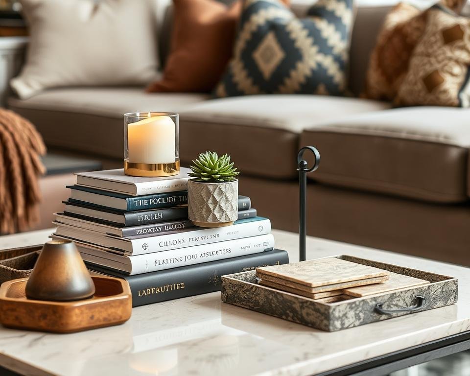 coffee table styling