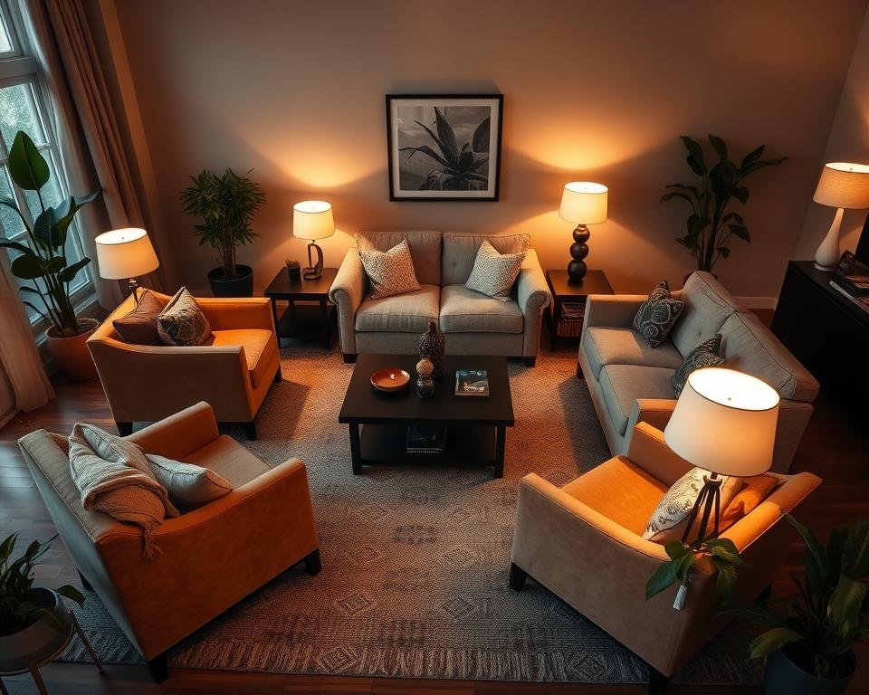 comfortable seating