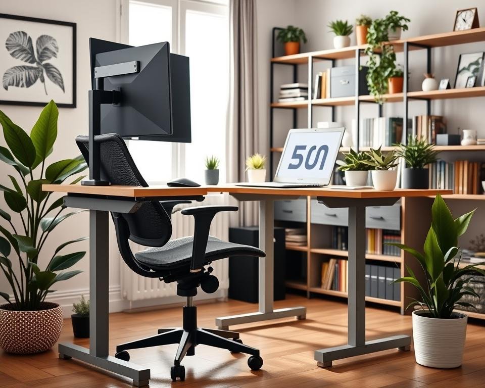 ergonomic workspace