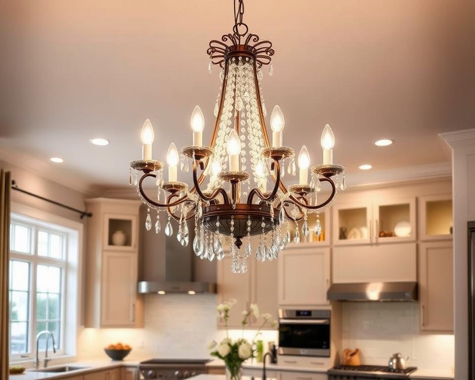 kitchen chandelier