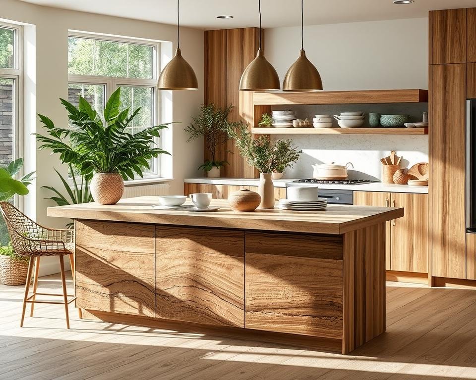 kitchen island styling