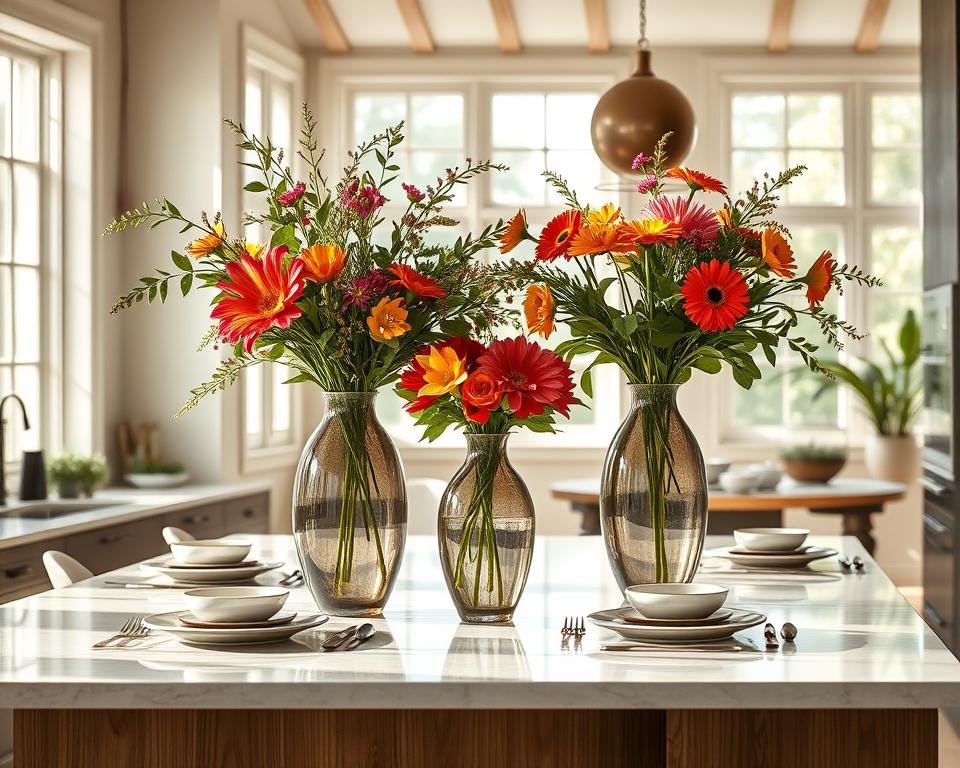 kitchen island styling