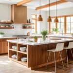 kitchen island with storage solutions