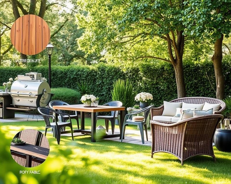 outdoor furniture materials