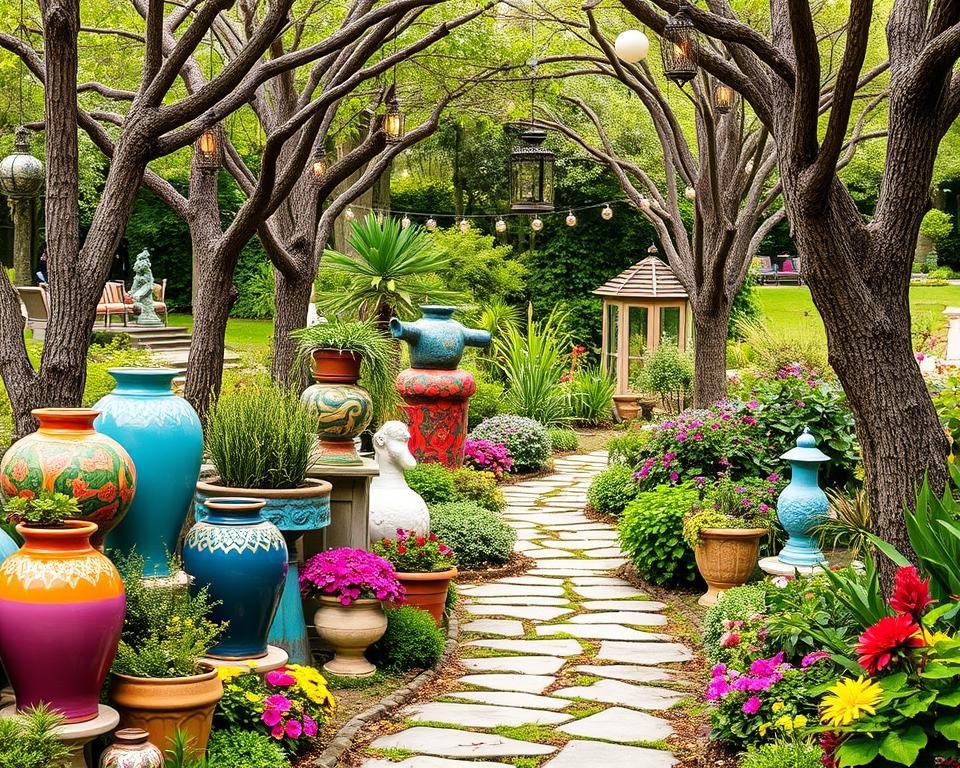 outdoor garden decorations