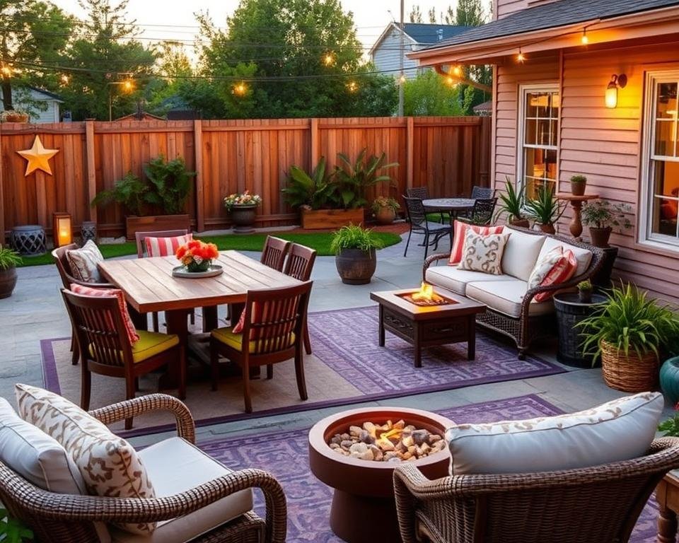 patio furniture and seating