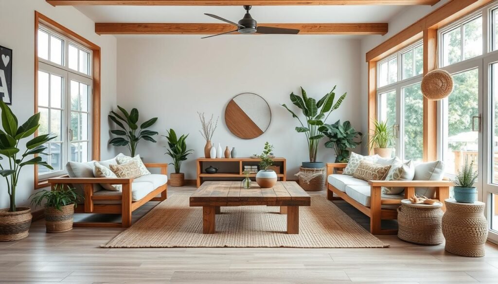 sustainable living room design