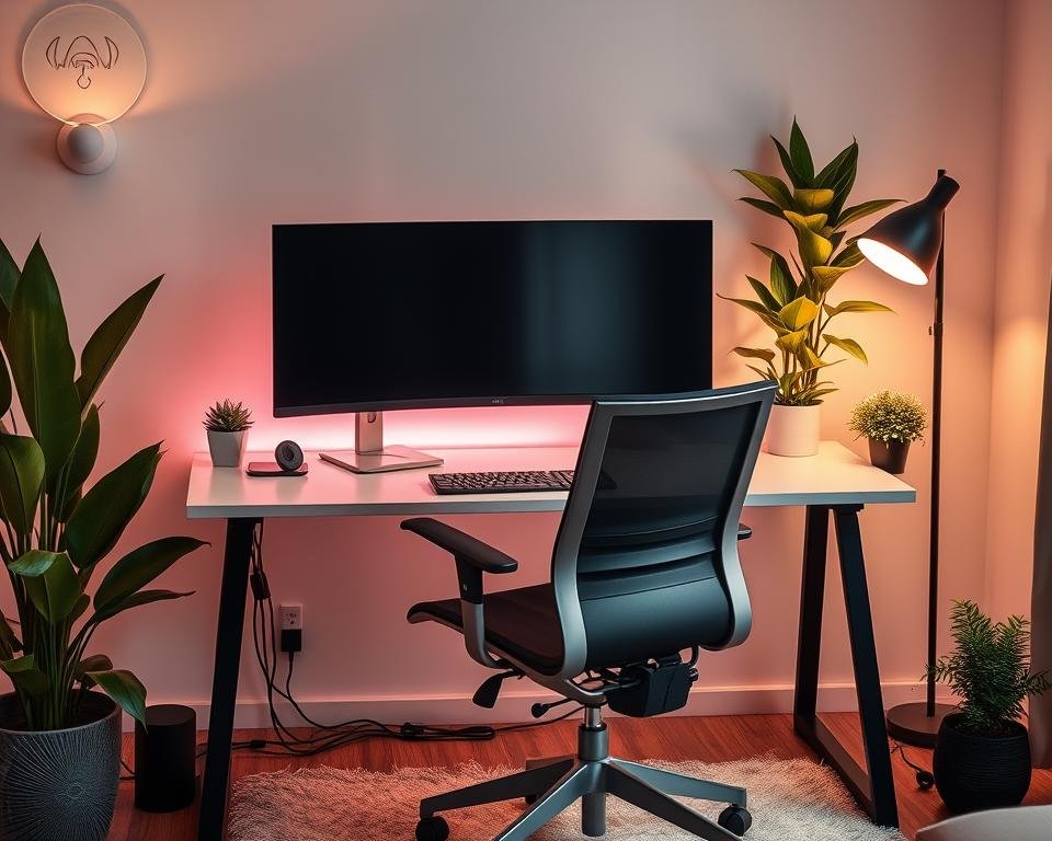work from home setup